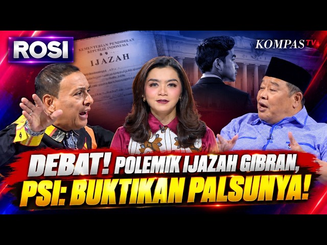  [FULL] DEBAT! Jokowi Sebut Ada Operasi Politik soal Kasus Ijazah Gibran, Benarkah? | ROSI