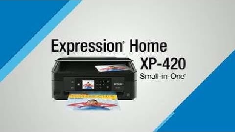Epson Expression Home XP-420 | Take the Tour of the All-in-One Printer
