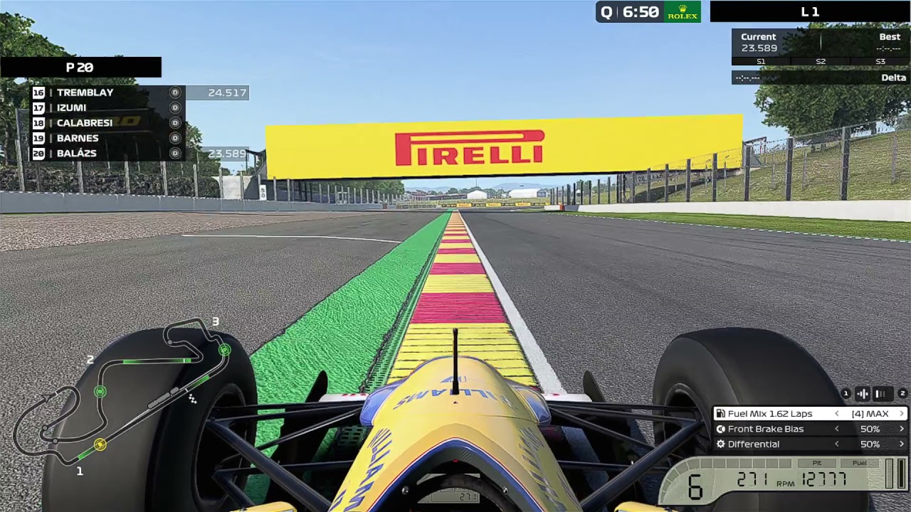 F1 2020 Spain Classic Hotlap (Old Layout) 