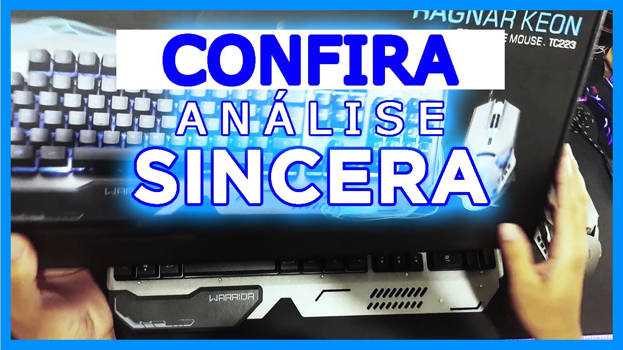 Combo Gamer - Mouse Gamer Ivor 3200DPI 7 Botões, Teclado Gamer Ragnar LED e  Headset Gamer Straton USB 2.0 Stereo LED Azul Warrior - PH244K - Le biscuit