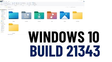 Build 21343: Hands-on with the new File Explorer icons!