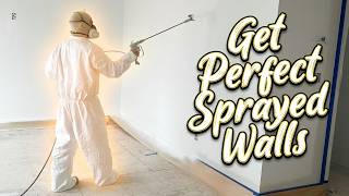 How to Spray Interior Walls Without Lap Marks | Flawless Airless Finish Tips