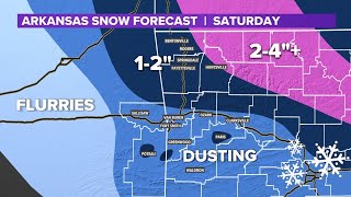 LIVE | Expecting a snowy weekend in the south