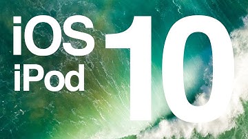 How to update to IOS 10 - iPod touch