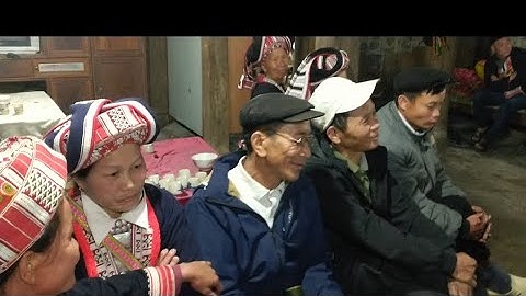 hát đối đáp trong đám cưới dân tộc dao đỏ