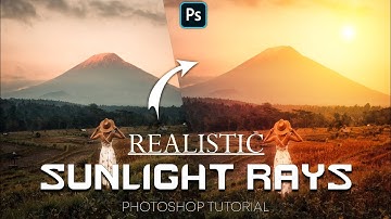 Create Realistic Sunlight Rays Using Photoshop Manipulation | Photoshop Tutorial !