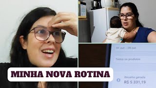 Minha Nova Rotina Com O Novo Trabalho E Um Bebê De 2 Meses