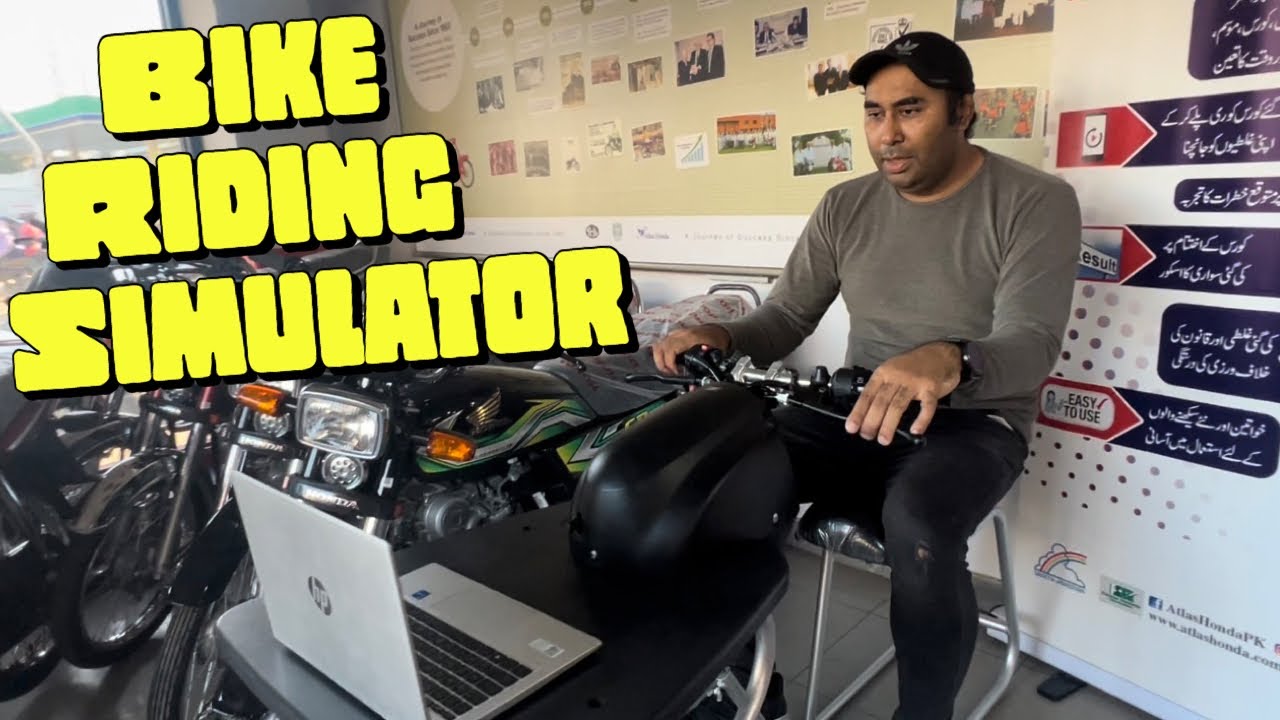 First Ever Bike Riding Simulator in Pakistan Bike Riding Trainer