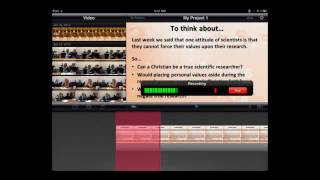iMovie for iPad (Part 3)