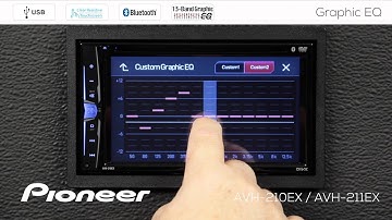 How To - AVH-210EX / 211EX - 13-Band Graphic Equalizer Settings