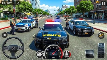 US Police Car Chase Game 🚔 | Real Cop Simulator 3D | Police Car Driving Game 2025