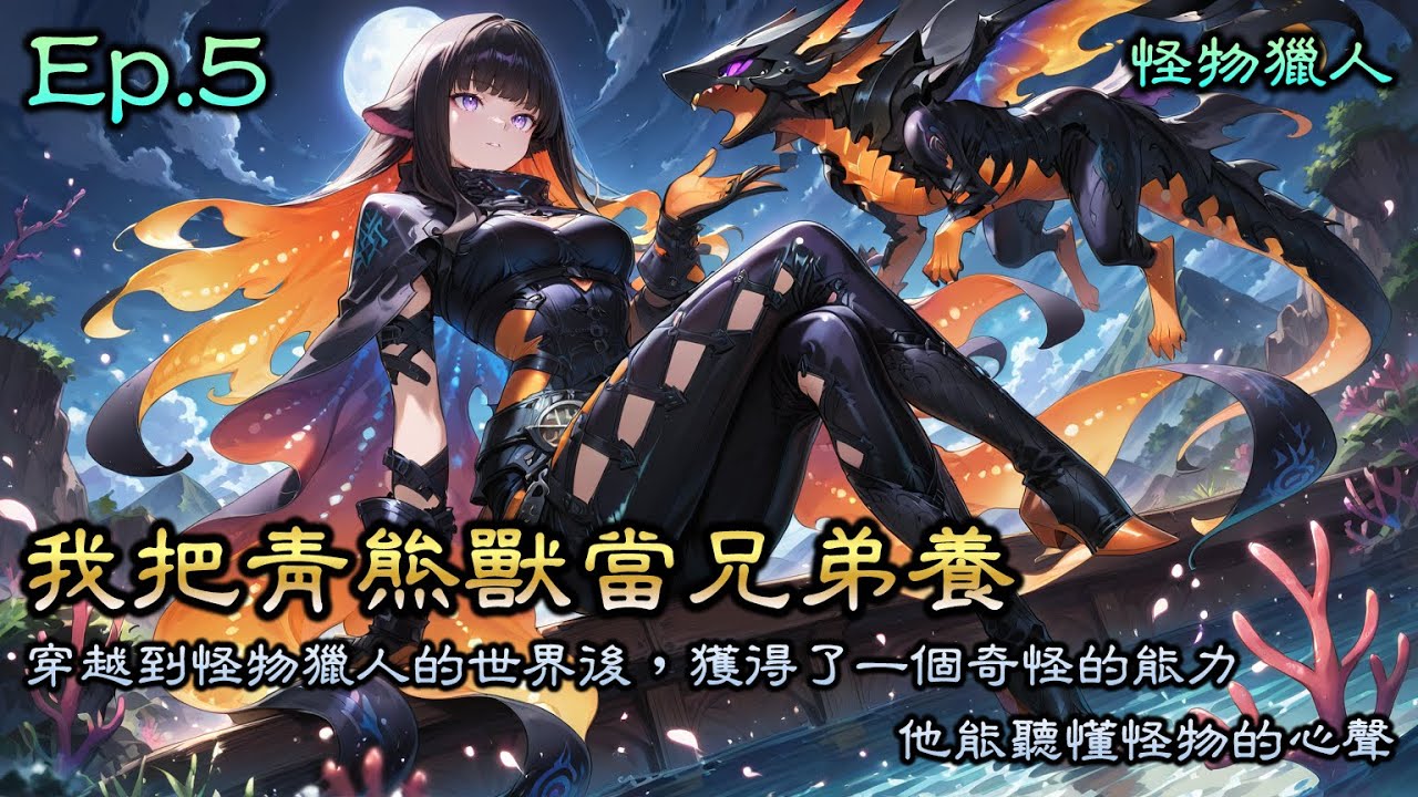 Ep5《怪獵：我把青熊獸當兄弟養》穿越到怪物獵人的世界後，獲得了一個奇怪的能力，他能聽懂怪物的心聲。本以為這是生存外掛，在這片弱肉強食的獵場上，一個人類，和一頭青熊獸，因為一條烤魚成了朋友。
