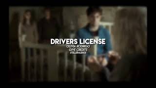 Drivers license edit audio
