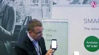 CEO Neil Gaydon showcases SMART kapp