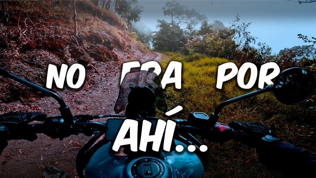 La Ruta SIN SALIDA que Tomé en Moto | Bogotá - Choachí Off-Road