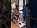 Show some ❤️ to Tristan  Today was his first day standing after his surgery #bionic #cyborg #robot