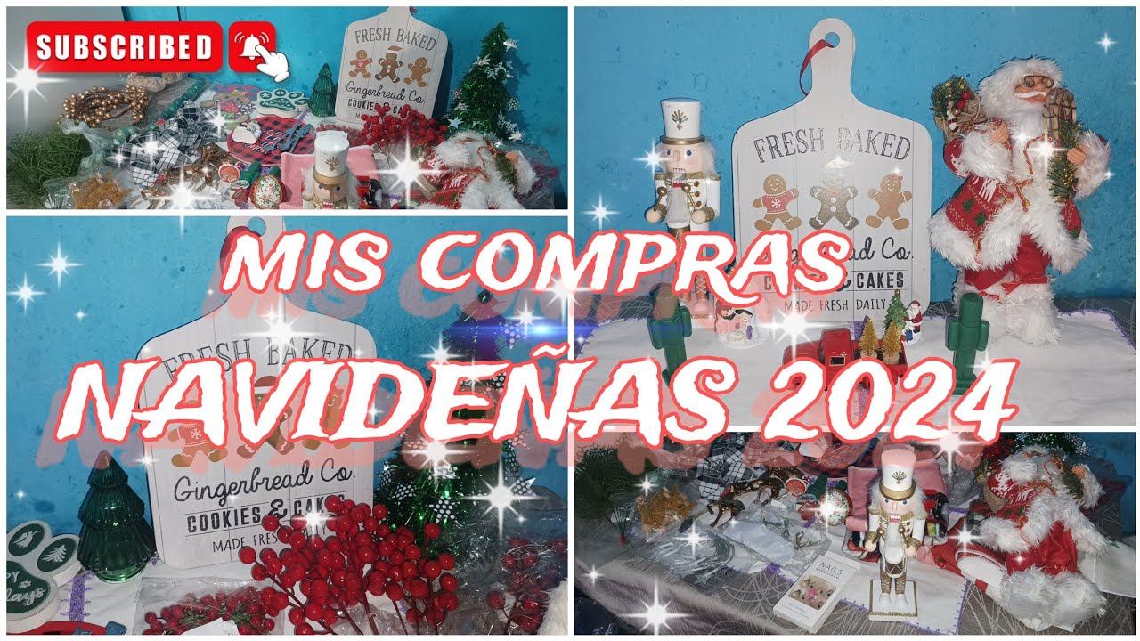 🎄Mis compras NAVIDEÑAS para decorar esta navidad 2024 muy económico # ...