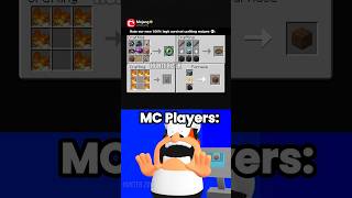 Mojang's most cursed survival crafting recipes ever 💀 #shorts #minecraft#memes