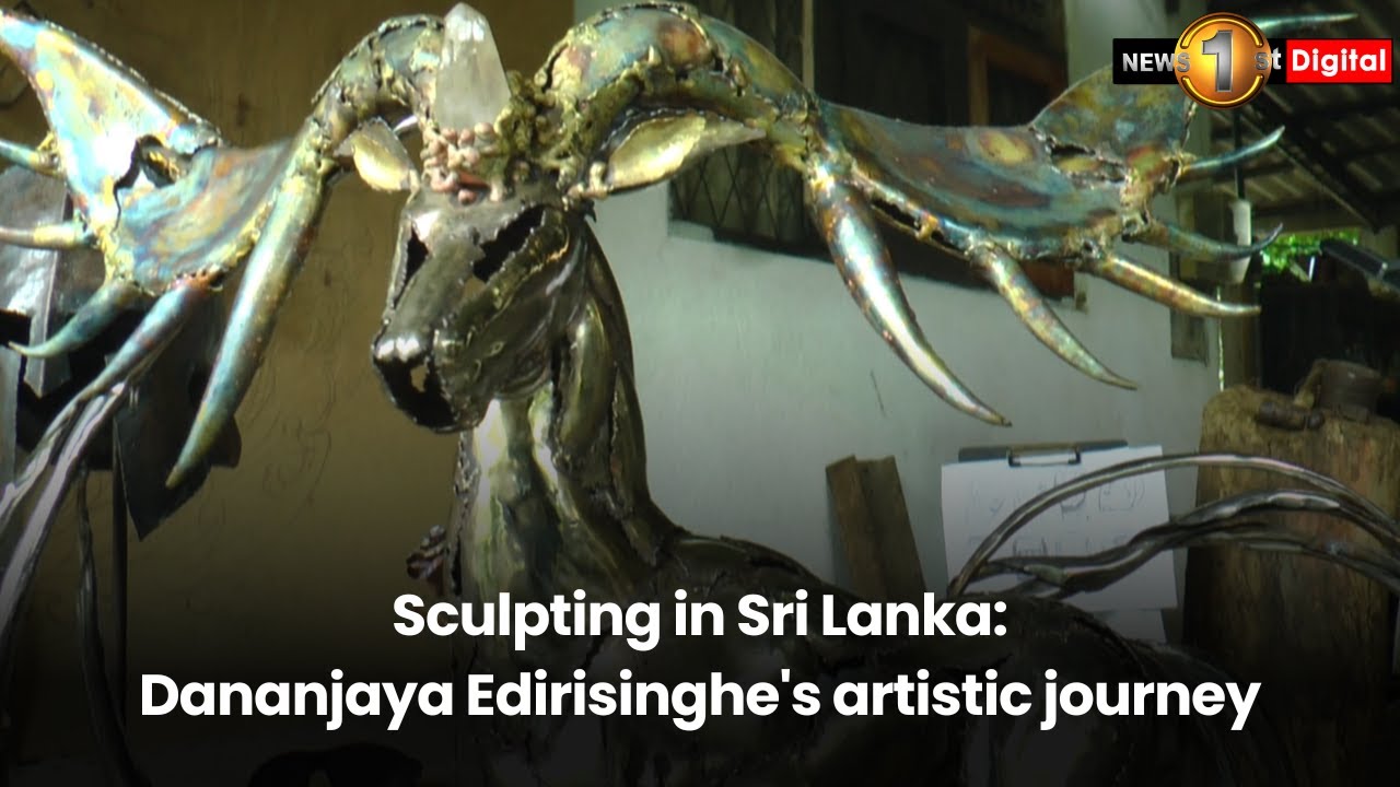 Sculpting in Sri Lanka Dananjaya Edirisinghe's artistic journey YouTube