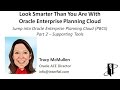 Jump into Oracle Enterprise Planning Cloud (PBCS): Part 2 – Supporting Tools