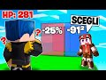MINECRAFT MA OGNI SECONDO OTTIENI +1 DI VITA!