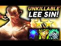 INSANE HEALTH LEE SIN 2 KICKS ALL ENEMIES OFF!! | Teamfight Tactics