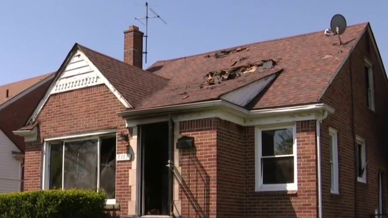 Visuallyimpaired Detroit man's home burned down following arson threat