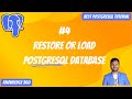 How to Restore/Load PostgreSQL Database | pgAdmin psql DBeaver || PostgreSQL Full Playlist #4