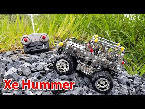 Mất 3 tiếng để lắp ráp Xe điều khiển Hummer bằng kim loại - 816C-6 Iron