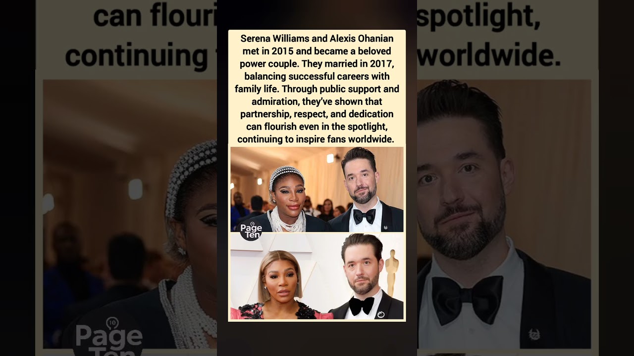 Guarda Serena & Alexis: love, respect, and shared dreams thriving #serenawilliams #alexisohanian #shorts su YouTube Guarda Serena & Alexis: love, respect, and shared dreams thriving #serenawilliams #alexisohanian #shorts su YouTube