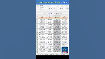 Interview questions in Ms Excel || Extract Days,Months and Years in Ms Excel | AL-BASHEER Academy