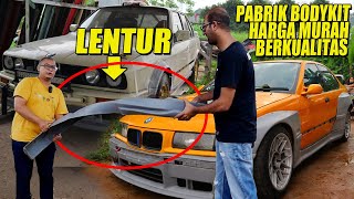 TEMPAT PEMBUATAN CUSTOM BUMPER, BODYKIT, WINGS, DURAFLEX TERKUAT, BODY MOBIL BALAP PALING LENGKAP