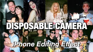 Disposable Camera Editing Effect- David's Disposable