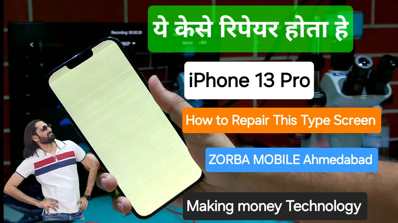 iPhone 13 pro max green screen repair. No flex Noa jumer No track