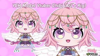 YCH Model Vtuber Chibi (Art + Rig) KARMAtheHarmony💕