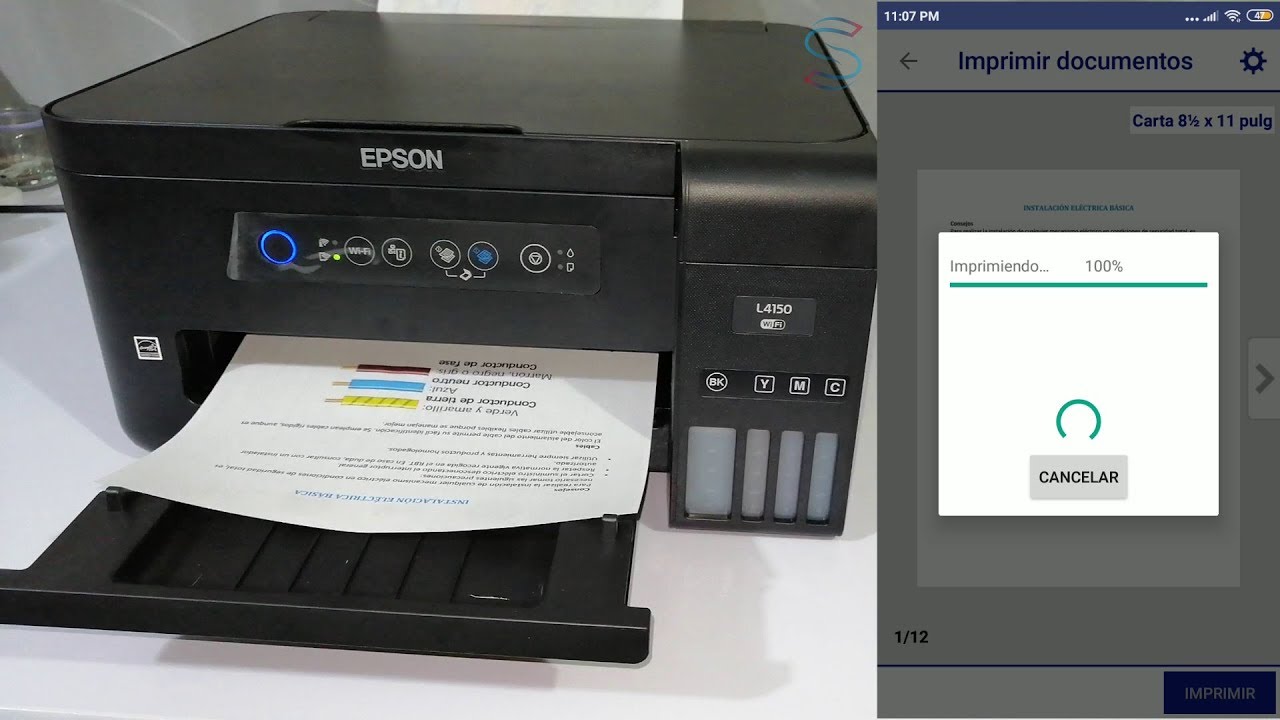 Sacar varias fotocopias consecutivas🖨️Impresora Epson L3110 L3210 L3150  L3250 L4150 - YouTube