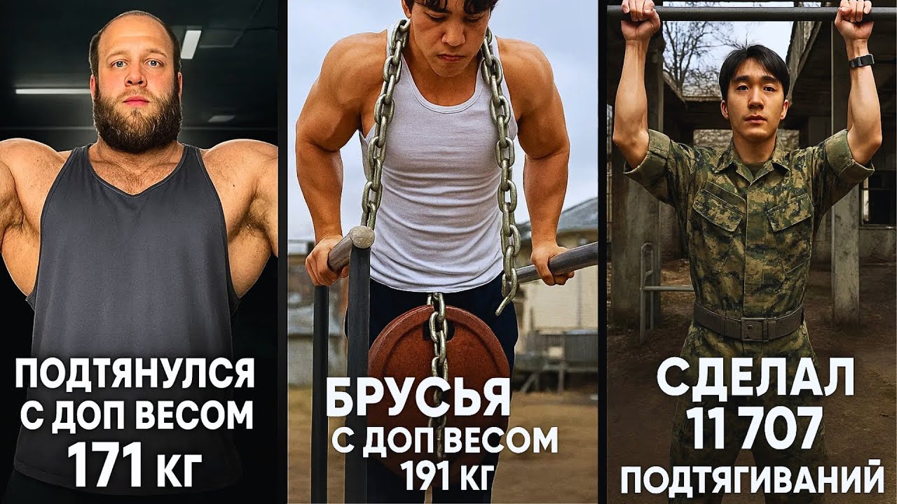 САМЫЕ ЖЕСТКИЕ РЕКОРДЫ НА ТУРНИКАХ