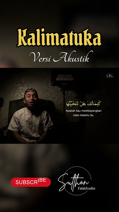 Kalimatuka(Cover Akustik) Sulthon Falakhudin #sholawat #sulthonfalakhudin #sholawatakustik #short