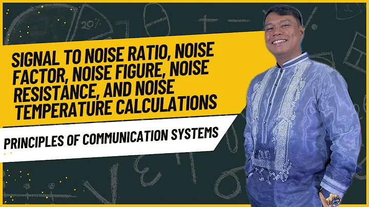Signal to Noise Ratio, Noise Factor, Noise Figure, Noise Resistance & Noise Temperature Calculations