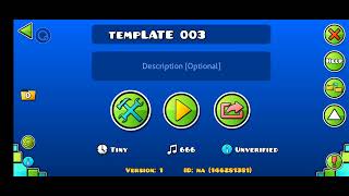 tempLATE 003 in level and in editor