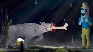 The Night Is Grey - Beware the Wolves (and the Kid) in this Beautifully Animated Horror Adventure! screenshot 5