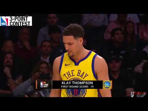 3ポイントコンテスト NBA All Star ハイライトFull 2018 02 18 ブッカーvsトンプソン 
