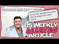 Bachelorette Star Blake Horstmann Slammed By Ex Bachelor Producer - See Us Weekly&#39;s Deleted Article!