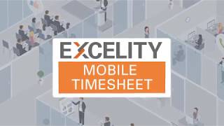 Excelity Mobile timesheet screenshot 1