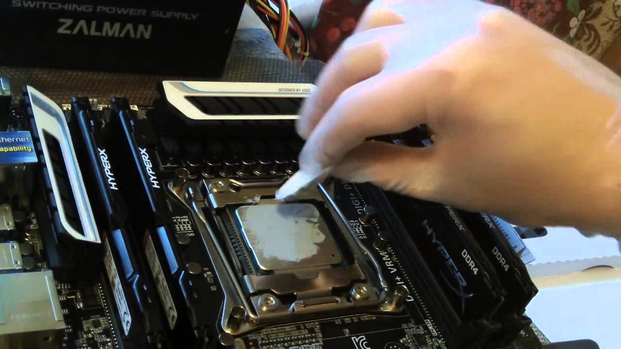 Часть 1: Сборка ПК Asus X99-A Начало.