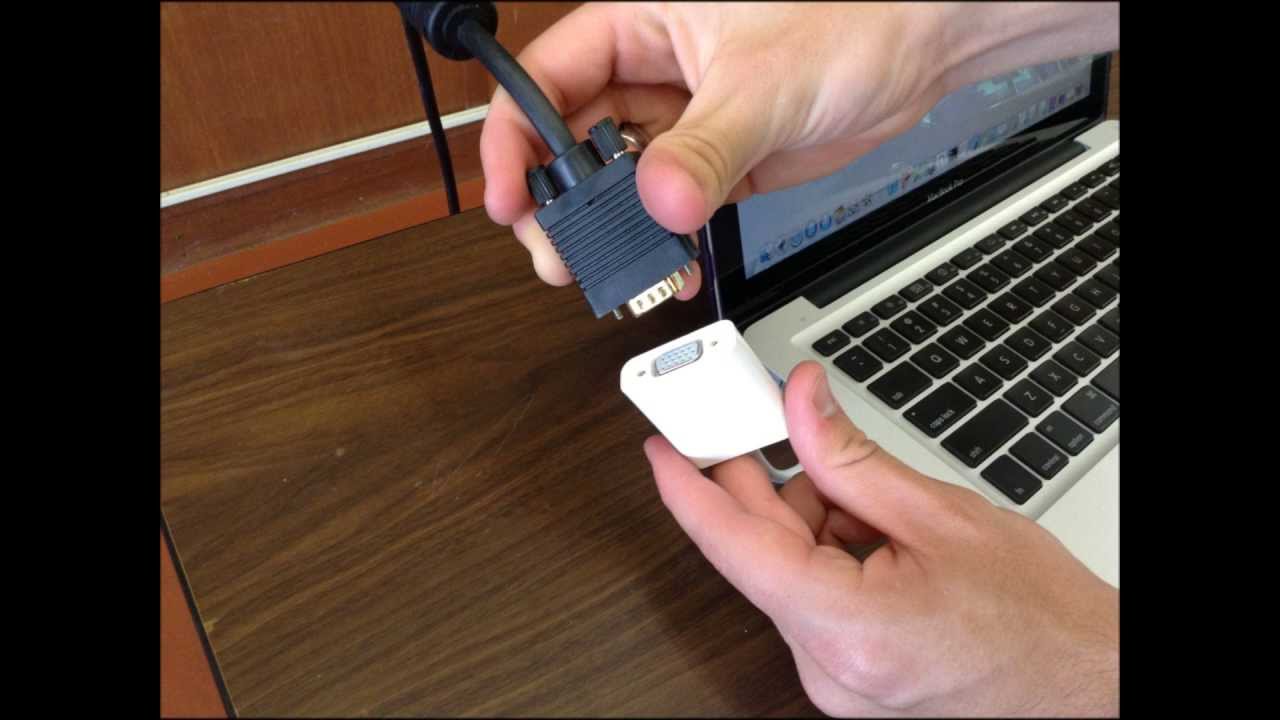 How to Connect VGA to a Mac, PC, or iPad YouTube