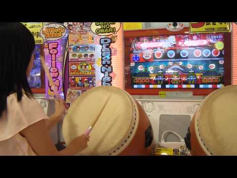 太鼓の達人 ムラサキ FLOWER(裏) フルコンボ