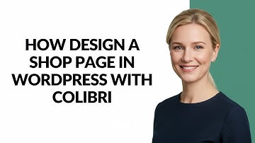 How Design a Shop Page In Wordpress with Colibri - Julia