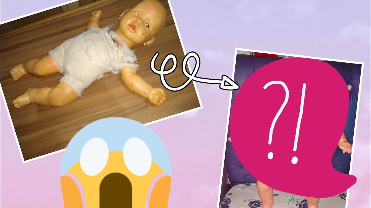 Restauração de uma boneca Meu Bebê - Parte 1