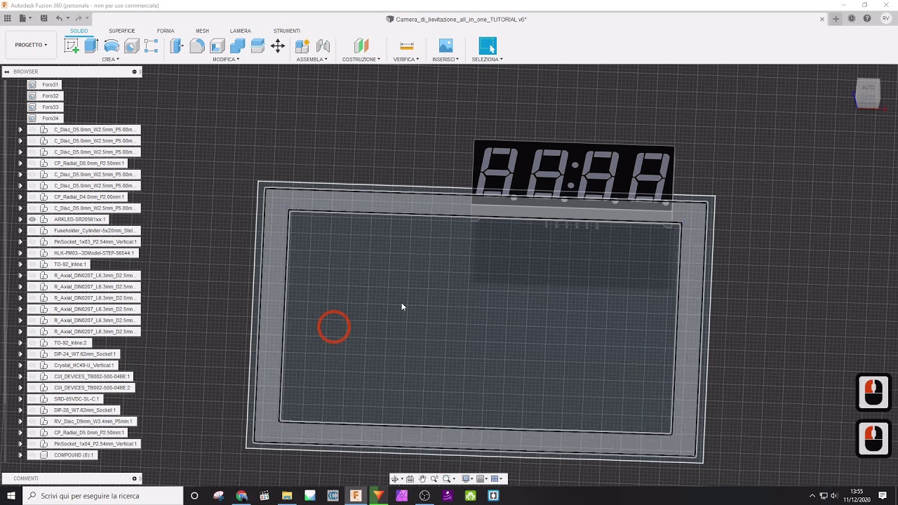 Da Kicad a Fusion 360. Coperchio ed esportazione in STL YouTube